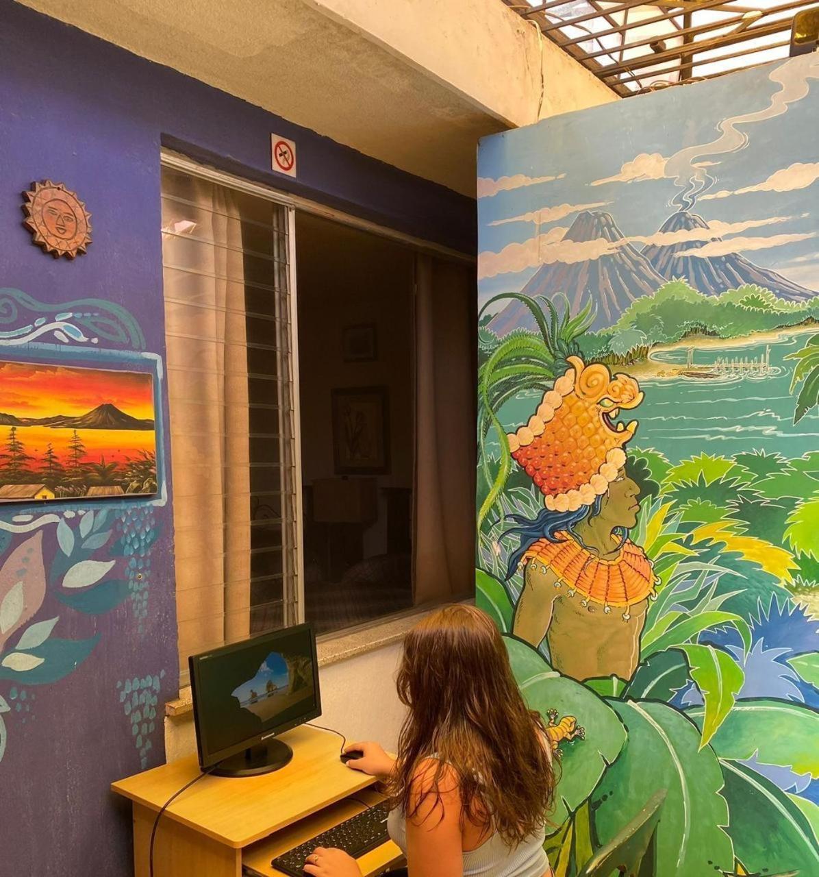 Hostal Los Volcanes Guatemala-Stad Buitenkant foto