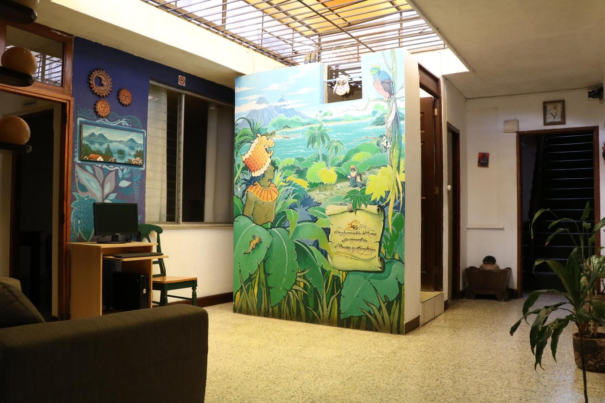 Hostal Los Volcanes Guatemala-Stad Buitenkant foto
